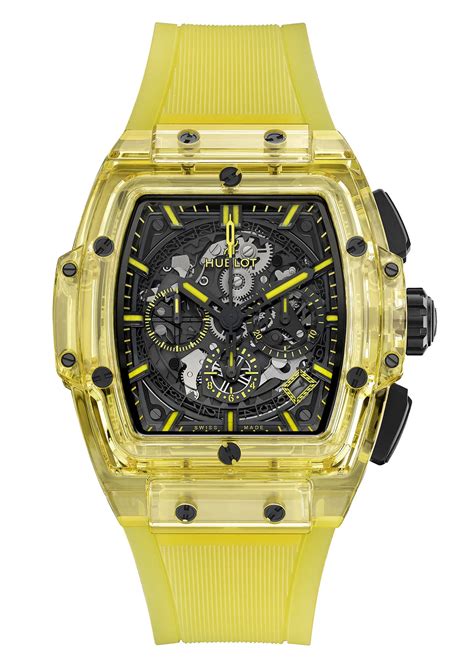 montre hublot jaune|montre Hublot prix.